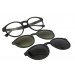 Emporio Armani 4152 50421W - Oculos  2 Clip On