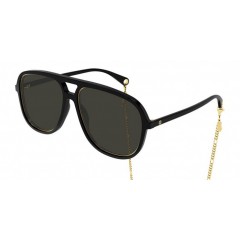 Gucci 1077 001 - Oculos de Sol com Corrente