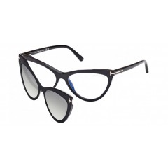 Tom Ford 5896B 001 - Oculos com Blue Block e Clip On