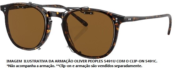 Oliver Peoples 5491C 506283 Finley 1993 - Clip On