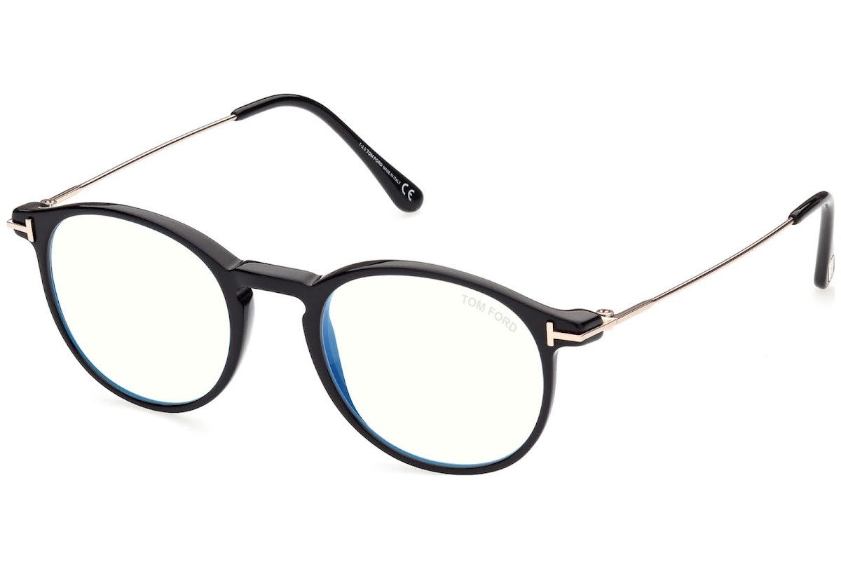 Tom Ford 5759B 001 - Oculos com Blue Block