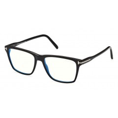 Tom Ford 5817B 001 Tam 54 - Oculos com Blue Block
