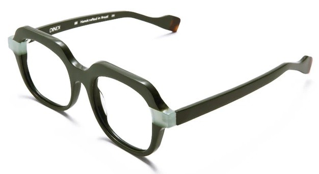DINDI 1014 054 Verde Militar - Oculos de Grau