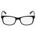 Óculos de grau Nike Preto Branco Retangular