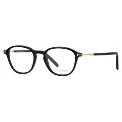 Óculos de grau oval Tom Ford Preto Original