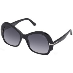 Tom Ford Zelda 0874 01B - Oculos de Sol