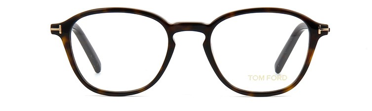 Óculos de grau oval Tom Ford Tartaruga Original